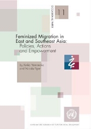Feminized migration in East and Southeast Asia