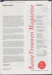 Rooie Vrouwen Magazine [1992], sep
