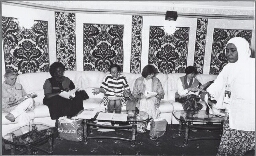 Leden van vrouwen en politieke besluitvorming houden een workshop tijdens de wereldvrouwenconferentie in Beijing. 1995