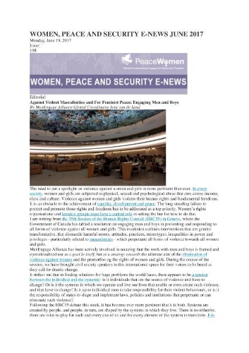Women, Peace and Security E-News [2017], 198
