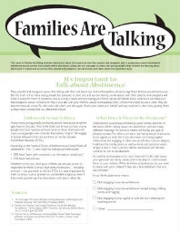 Families are talking [2003], 2