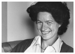 Portret van Annette Förster. 1985