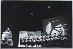 Congres kinderopvang door de werkgroep 2000 van het FNV. 1989