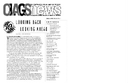 CLAGS news [2001], 1 (Winter)