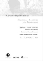 Gender budget initiatives