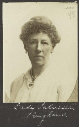 Portret van Lady Salvesen, Engeland 1925