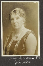 Portret van Lady Eve Trustram, London 1925