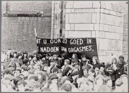 Demonstratie tegen porno en seksueel geweld 1980