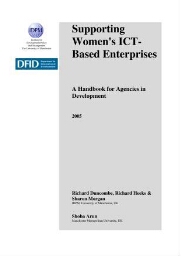 Supporting women's ICT-based enterprises