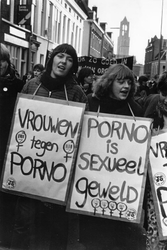 Anti pornodemonstratie 1981