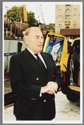 Portret van de directeur van Sail, Bernhard Peppener. 2000