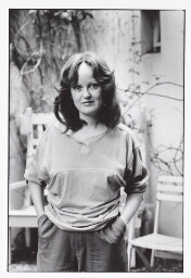 Portret van regisseuse Vivian Pieters. 1984