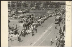 Vrouwen Vredesgang, demonstratie voor vrede 1936