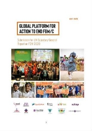 Global Platform for Action to End FGM/C