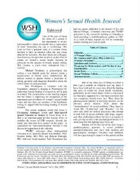 Women's sexual health journal [2005], July