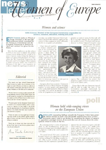 Women of Europe Newsletter [1998], 80 (Jun)