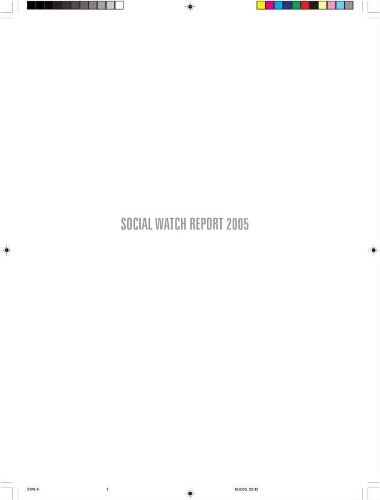 Social watch report 2005