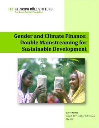 Gender and climate finance