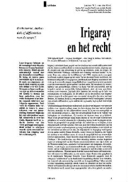 Irigaray en het recht