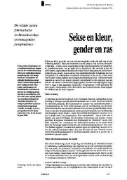 Sekse en kleur, gender en ras