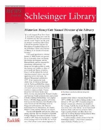 News from the Schlesinger Library [2001], Fall