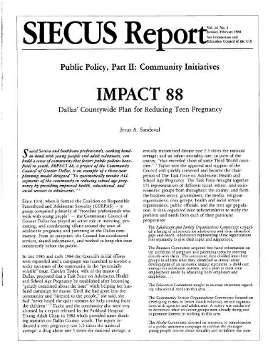Siecus report [1988], 3 (Jan/Feb)