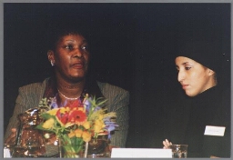 Uitreiking van de Zami Award 2001 (thema: vluchtelingen) 2001