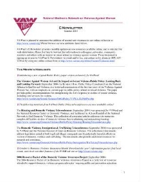 VAWnet e-newsletter [2004], October